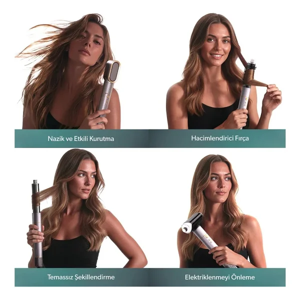 Homend Hairmony 4606H Mor Saç Şekillendirme Seti - Görsel 10