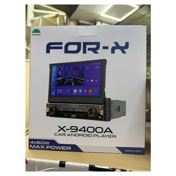 For-X X-9400A 4x60 W 7'' Android Oto Teyp - Görsel 3