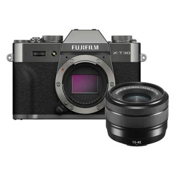 Fujifilm X-T30 III + 15-45mm Lens Antrasit Aynasız Fotoğraf Makinesi