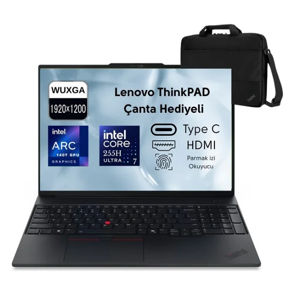 Lenovo ThinkPad E16 Gen 3 21SR006RTX Ultra 7 255H 16 GB 2 TB SSD Arc 140T 16