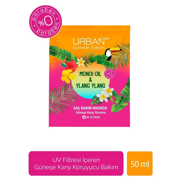 Urban Care Monoi Oil & Ylang Ylang Duş Öncesi Saç Bakım Maskesi 50 Ml - Görsel 3