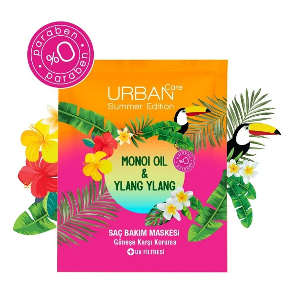 Urban Care Monoi Oil & Ylang Ylang Duş Öncesi Saç Bakım Maskesi 50 Ml - Görsel 5