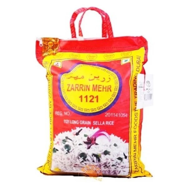 Zarrin Mehr 1121 Basmati Pirinç 10 Kg - Görsel 4