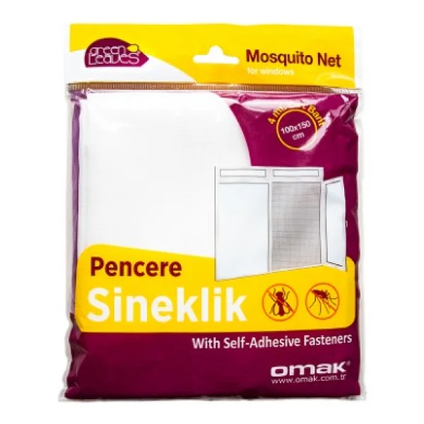 Omak Mıknatıslı Kapı Sinekliği 2x(60x210) Cm + Pencere Sinekliği 100x150 Cm - Görsel 4