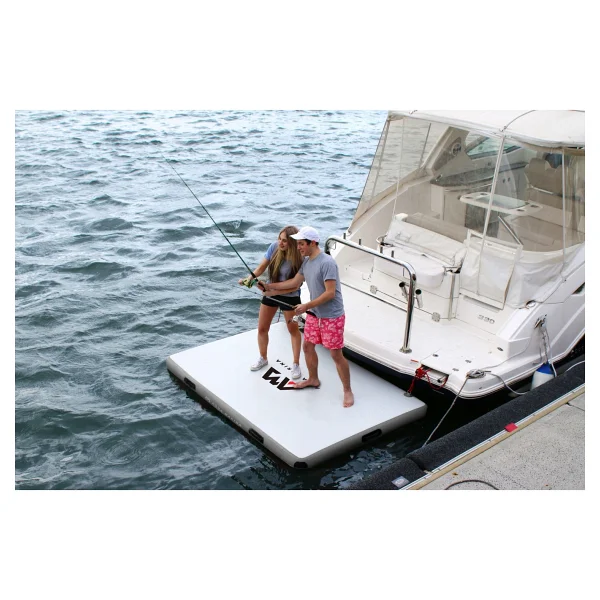 Aqua Marına Island Şişme Su / Tekne Platformu 250 X160 X 15 Cm - Beyaz - Görsel 3