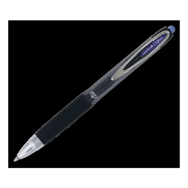 Uni-Ball Umn-207 Signo 0.7 Mm Mavi Mekanik Jel Kalem - Görsel 7