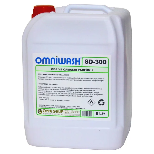 Omniwash Sd-300 Tropikal Oda Ve Çamaşır Parfümü 5 Lt - Görsel 2