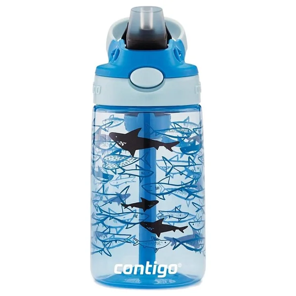 Contigo Gizmo Flip Pro Sharks 420 Ml Tritan Çocuk Suluğu - Görsel 6