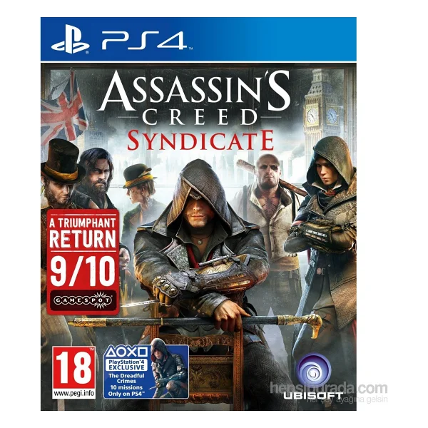 Assassin's Creed Syndicate PS4 Oyunu - Görsel 7