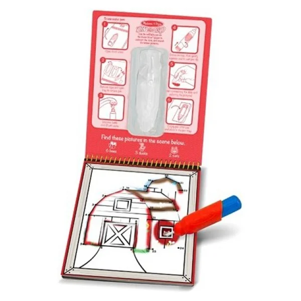 Melissa&Doug Water Wow Çiftlik Su İle Boyama Kitabı - Kolektif - Görsel 5