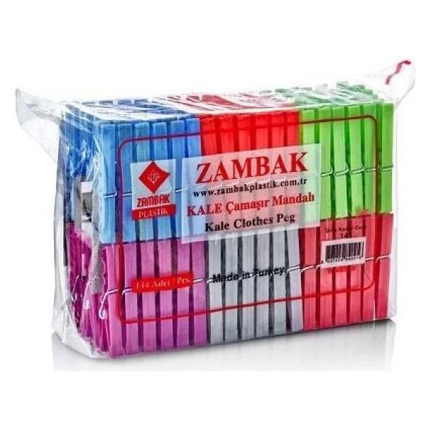 Zambak Plastik 20 Adet Çamaşır Mandalı ürün kodu:103
