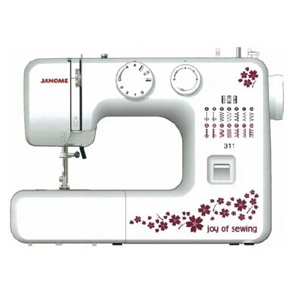 Janome E1015 Pembe Dikiş Makinesi - Görsel 8