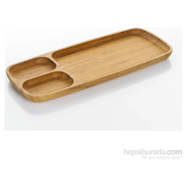 Bambum B2456 Flia 3 Bölmeli 39 Cm Büyük Servis Tabağı - Görsel 5