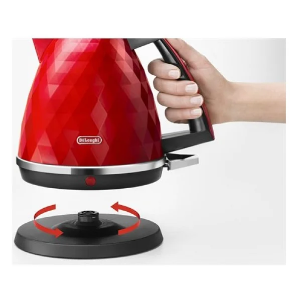 Delonghi Kbj 2001.R Brillante Kırmızı 2000 W 1.7 Lt Su Isıtıcısı - Görsel 3