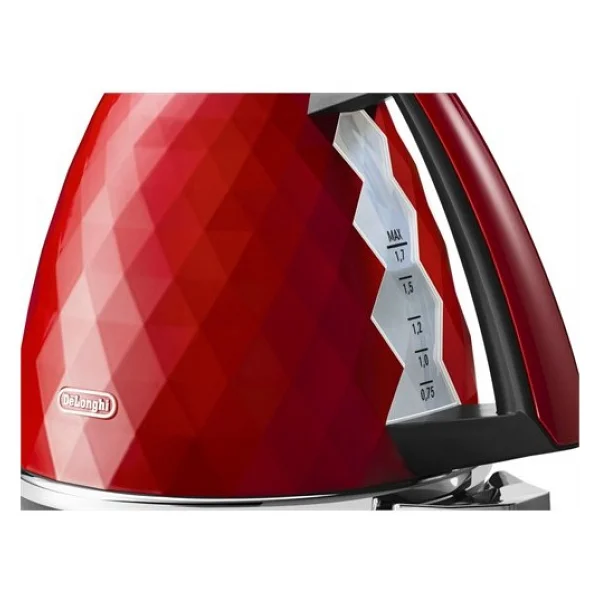 Delonghi Kbj 2001.R Brillante Kırmızı 2000 W 1.7 Lt Su Isıtıcısı - Görsel 4