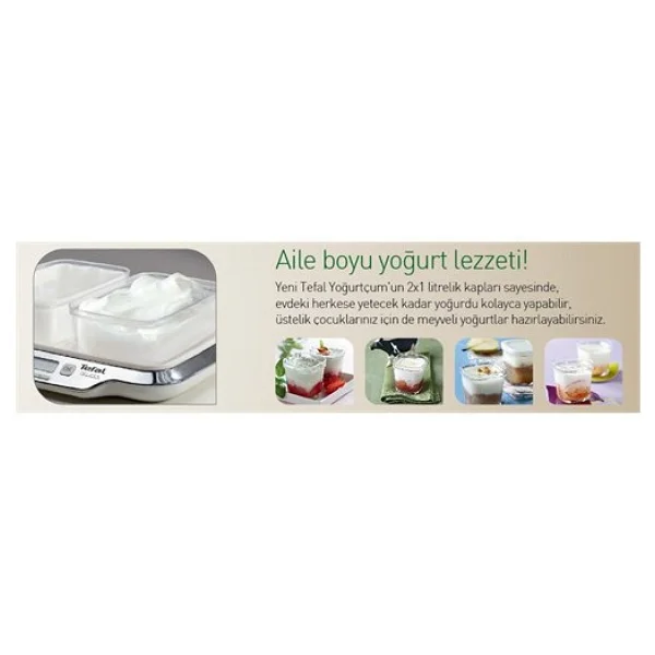 Tefal Yoğurtçum 2 Lt Yg650126 Yoğurt Makinesi - Görsel 3