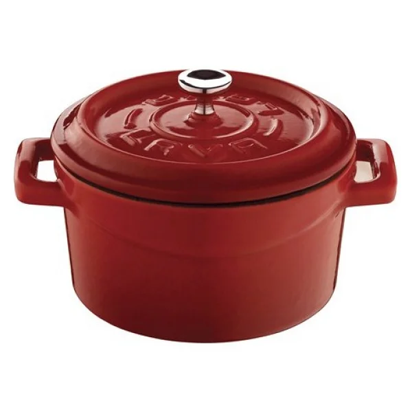 Lava Trendy Siyah 10 Cm Mini Döküm Tencere - Görsel 6
