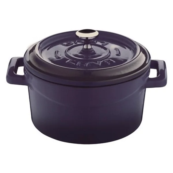 Lava Trendy Siyah 10 Cm Mini Döküm Tencere - Görsel 7