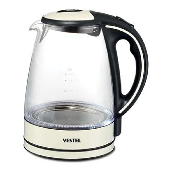 Vestel V-Brunch 2000 Glass Kırmızı 2200 W 1.7 Lt Cam Kettle - Görsel 6