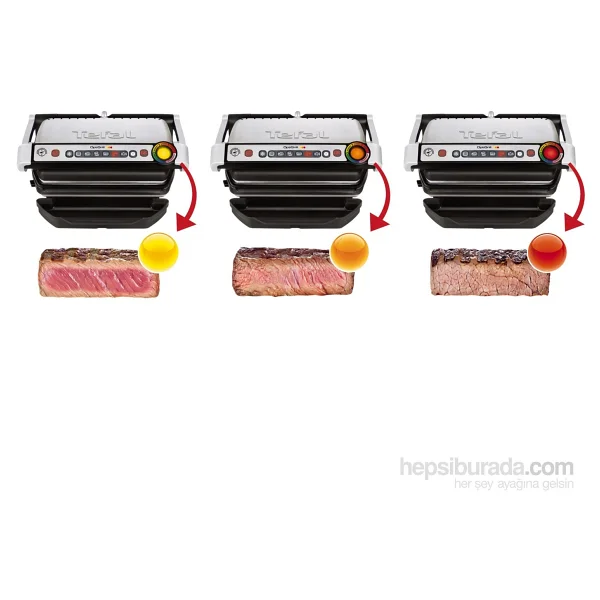 Tefal Optigrill Plus Gc712d 2000 W Izgara - Görsel 6
