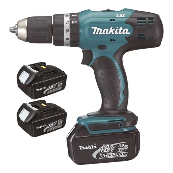 Makita Dhp453sfe3 Darbeli 3 Akülü Vidalama Makinesi - Görsel 4