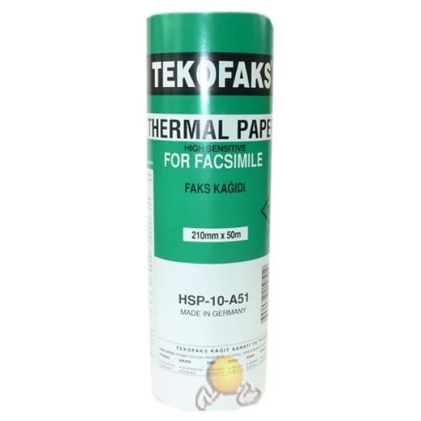 Tekofaks 210x50m Faks Kağıdı - Görsel 2