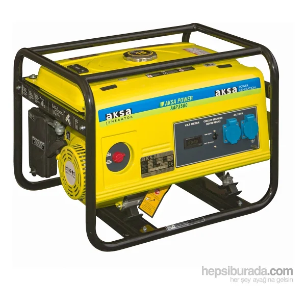 Aksa Aap 3500 E İpli/Marşlı Benzinli Jeneratör - Görsel 6