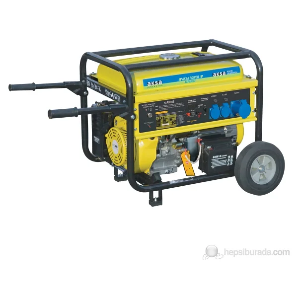 Aksa Aap 8000e 8 Kva İpli/Marşlı Benzinli Jeneratör - Görsel 3