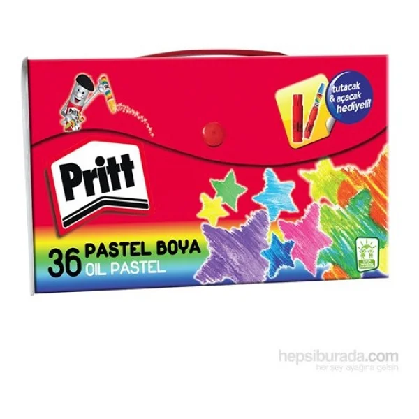Pritt Çantalı 36'lı Pastel Boya - Görsel 5
