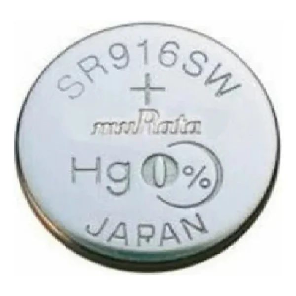 Murata Sony 373 Sr916sw 1,55v Saat Pili - 10 Adet - Görsel 2