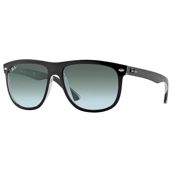 Ray-Ban Boyfriend 4147 603971 Black/Transparent-Grey Erkek Güneş Gözlüğü - Görsel 2