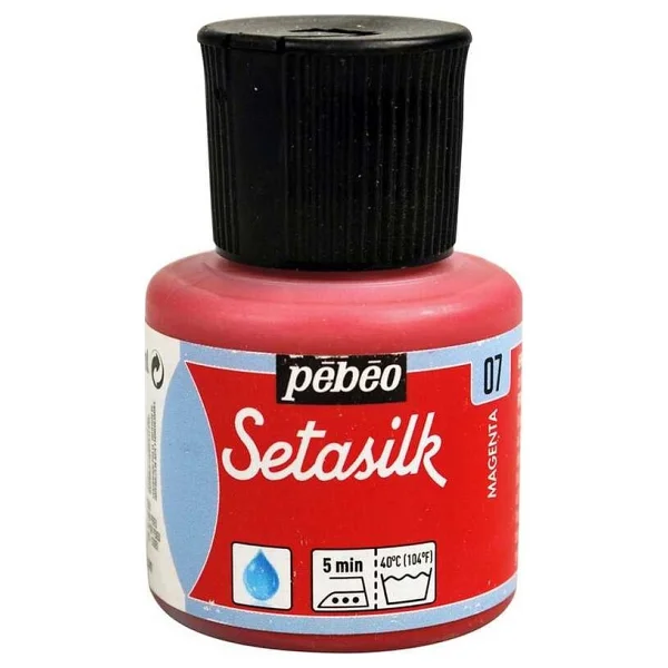 Pebeo Setasilk İpek Boya 45ml Şişe - 03 Tangerine - Görsel 6