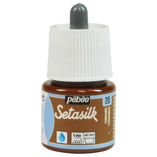 Pebeo Setasilk İpek Boya 45ml Şişe - 03 Tangerine - Görsel 3