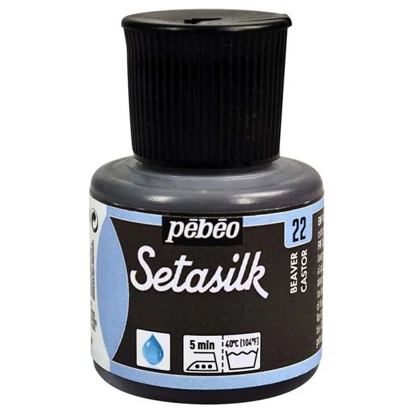 Pebeo Setasilk İpek Boya 45ml Şişe - 03 Tangerine - Görsel 4