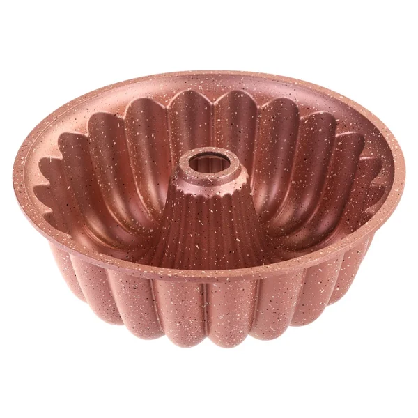 Emsan Arya Golden Pink 24 Cm Döküm Kek Kalıbı - Görsel 3