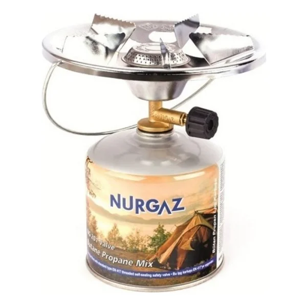 Nurgaz Olympos Kamp Ocak+Kartuş Ng 076 - Standart - Turkuaz - Fuşya - Sarı - Görsel 2