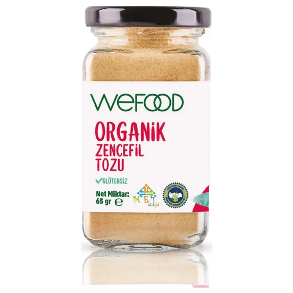 Wefood Organik Zencefil Tozu 45 Gr - Görsel 7