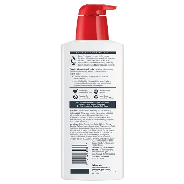 Eucerin Advanced Repair 500 Ml Vücut Losyonu - Görsel 4