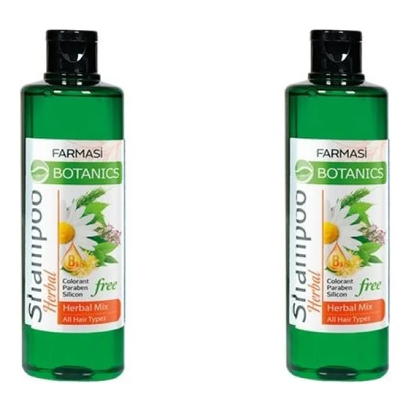 Farmasi Botanics Herbal Mix Şampuan 500 ml 2 Adet - Görsel 2