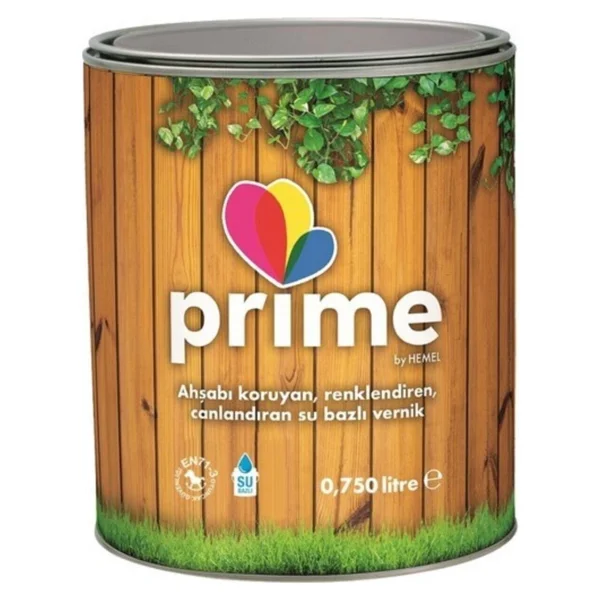 Hemel Prime 0,75 Lt Solvent Bazlı Ahşap Vernik - Görsel 9