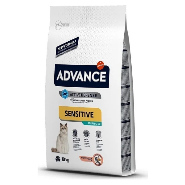 Advance Sensitive Sterilised Somonlu 10 Kg Kısırlaştırılmış Yetişkin Kedi Maması - Görsel 3