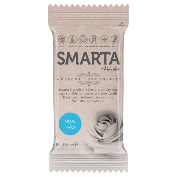 Smarta 100 Gr Kırmızı Modelleme Hamuru - Görsel 3