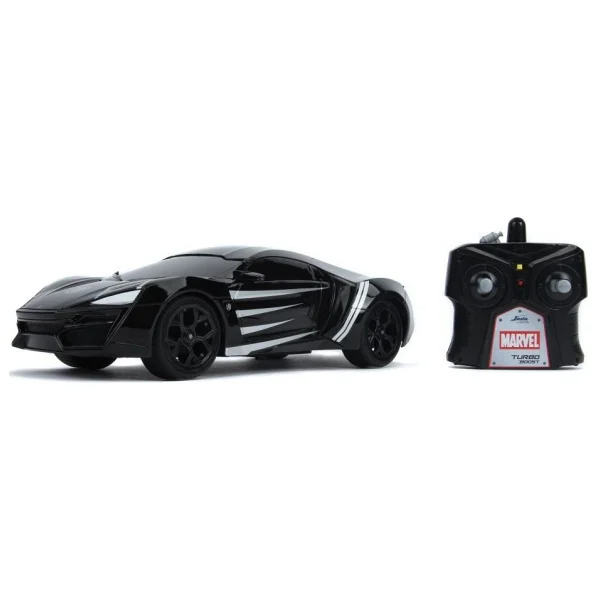 Jada Marvel Black Panther Rc Lykan Hypersport 1:16 Uzaktan Kumandalı Araba - Görsel 6