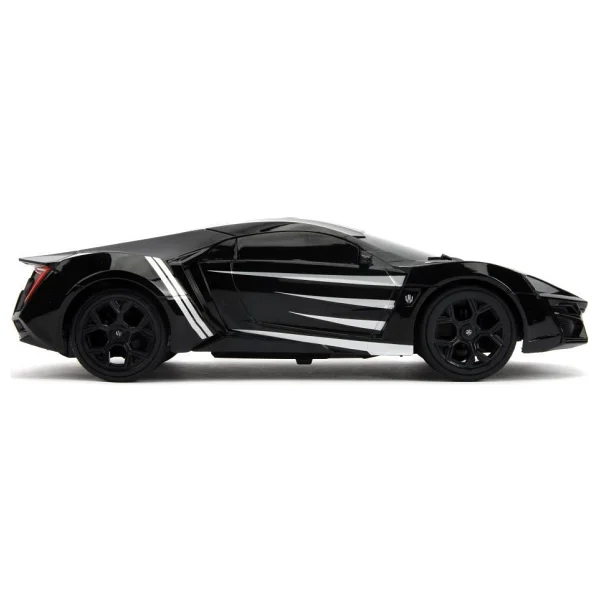 Jada Marvel Black Panther Rc Lykan Hypersport 1:16 Uzaktan Kumandalı Araba - Görsel 3