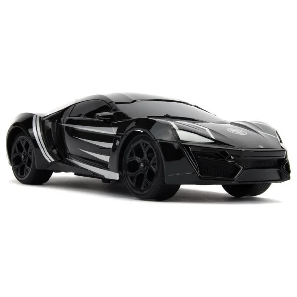 Jada Marvel Black Panther Rc Lykan Hypersport 1:16 Uzaktan Kumandalı Araba - Görsel 4