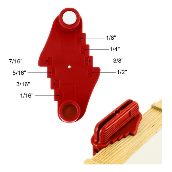 Rox Wood 0118 Abs Merkez İşaretleme Aparatı - Görsel 4