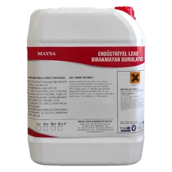 Maysa Endüstriyel Bulaşık Makinesi Parlatıcısı 5 kg - Görsel 2