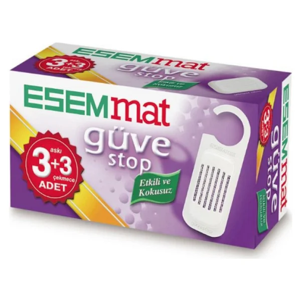 Esemmat 3 Askı + 3 Çekmece Güve Stop - Görsel 2