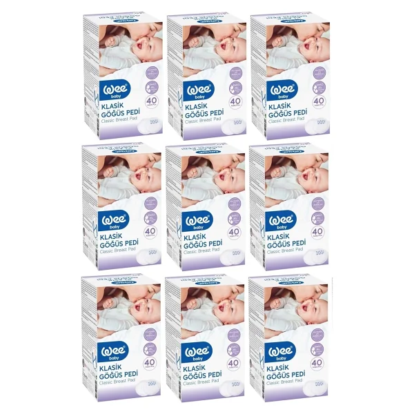 Wee Baby Klasik 40'lı 9 Paket Göğüs Pedi - Görsel 4