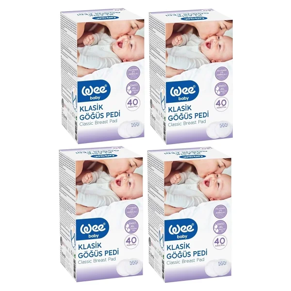 Wee Baby Klasik 40'lı 4 Paket Göğüs Pedi - Görsel 4